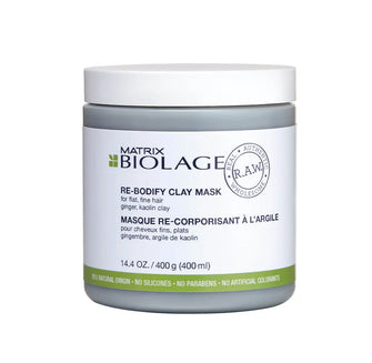 MATRIX BIOLAGE Re-Bodify Clay Mask for Flat & Fine Hair 400 ml