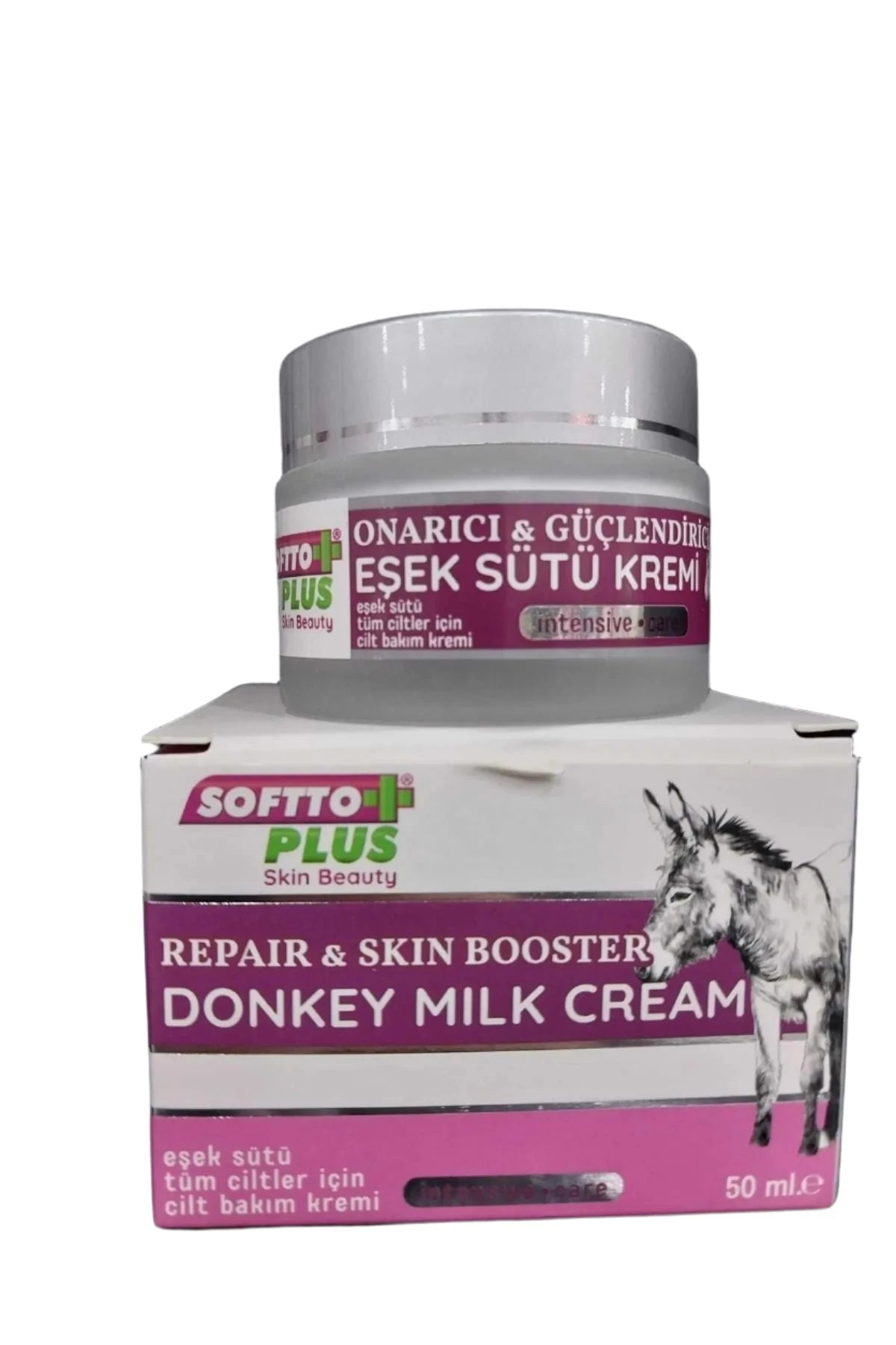 SOFTTO PLUS Repair & Skin Booster Donkey Milk Cream 50 ml