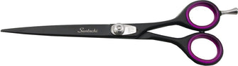 SUNTACHI S-853 Straight Black Hair Cutting Scissors 5.5 Inches