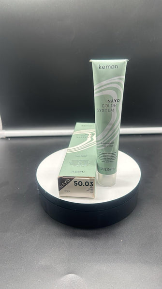 Kemon Nayo Permanent Hair Colour - 50.03 (Streaks Walnut) 50ml