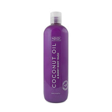 OM SHE Aromatherapy Coconut Oil & Berry Shower Gel 500 ml