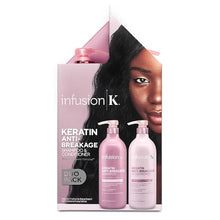 Infusion K Keratin Anti-Breakage Shampoo & Conditioner with UltraKeratin Complex Duo Pack