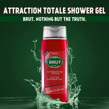 Brut Attraction ALL-IN-ONE Shower gel for Hair & Body | Body Wash for Men| Authentic Fragrance | 500ml