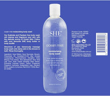 OM SHE Aromatherapy Ocean Mist Moisturising Body Wash 500 ml