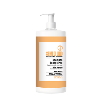 Harbor Shine Shampoo Semi Di Lino for Dull & Dehydrated Hair 1000 ml