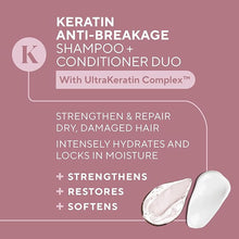 Infusion K Keratin Anti-Breakage Shampoo & Conditioner with UltraKeratin Complex Duo Pack