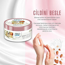 Arko NEM Luxury Moisturising Cream | Almond Milk Formula | 250ml Tin | Lightweight Suitable for Everyday Use, White