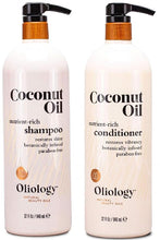 Oliology Nutrient Rich Coconut Oil Shampoo 946 ml & Conditioner 946 ml Combo Pack