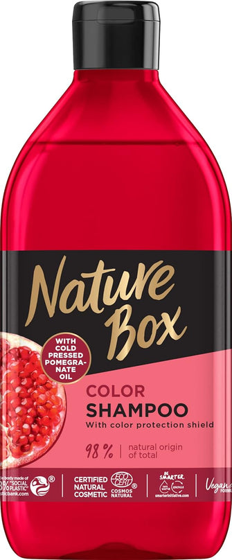 Nature Box Hair Shampoo for Coloured Hair 385 ml