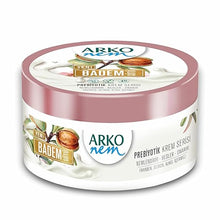 Arko NEM Luxury Moisturising Cream | Almond Milk Formula | 250ml Tin | Lightweight Suitable for Everyday Use, White