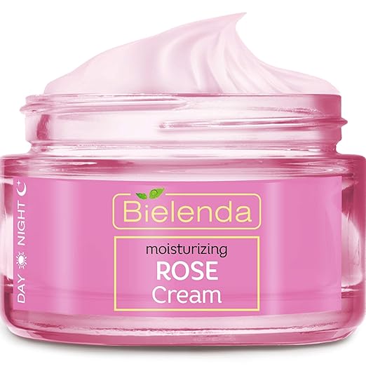 BIELENDA Rose Care Soothing Face Cream Day & Night with Hyaluronic Acid 50 ml