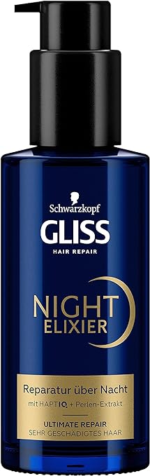 Scwarzkopf Gliss Night Elixir Ultimate Repair Hair Serum 100 ml