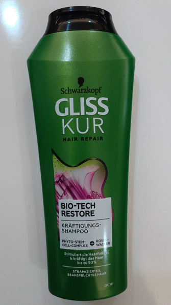 Schwarzkopf Gliss Kur Hair Repair Bio-Tech Restore Shampoo 250 ml