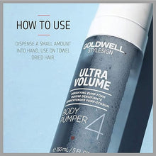 Goldwell StyleSign Ultra Volume Body Pumper 4 Densifying Pump Foam 150 ml