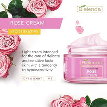 BIELENDA Rose Care Soothing Face Cream Day & Night with Hyaluronic Acid 50 ml