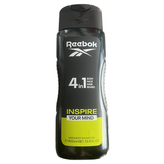 Reebok 4in1  Inspire your Mind Body Face Hair Beard Gel 400 ml