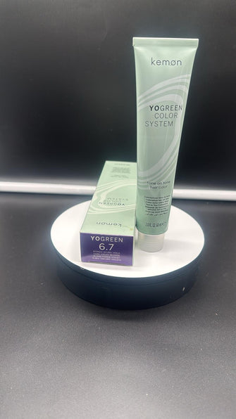 Kemon Yo Green Color System  tone on tone 6,7 (dark violet blonde) 60 ml