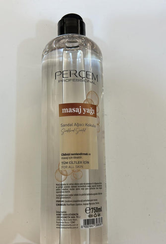 PERCEM Professional Massage Oil with Sandalwood Scented 750 ml