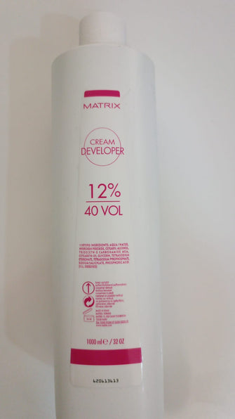 Matrix Cream Developer %12 /40 vol. -1000 ml