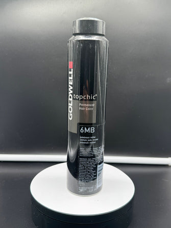 GOLDWELL TOPCHIC PERMANENT HAIR COLOR 6MB Jade brown mid 250ml