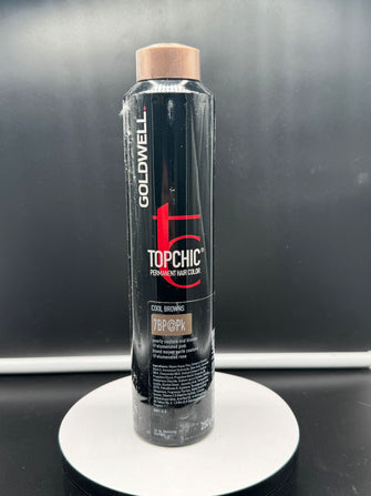 GOLDWELL TOPCHIC PERMANENT HAIR COLOR Cool Browns 7BP@Pk pearly couture mid blonde 250 ml