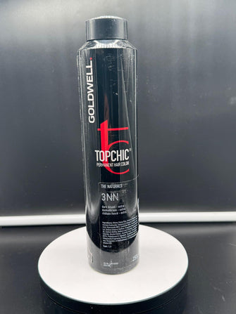 GOLDWELL TOPCHIC PERMANENT HAIR COLOR The Naturals 3NN dark brown extra 250ml