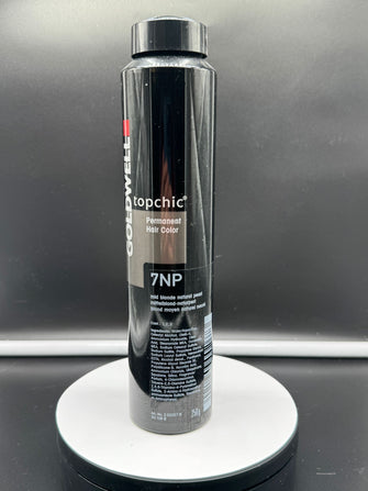 GOLDWELL TOPCHIC PERMANENT HAIR COLOR 7NP  mid blonde natural pearl 250ml