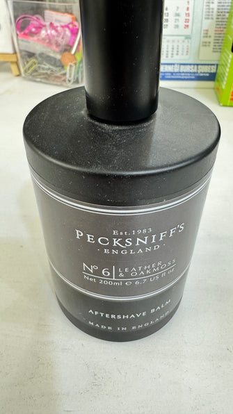 Pecksniff's No 6 Leathe & Oakmoss Aftershave Balm 200 ml