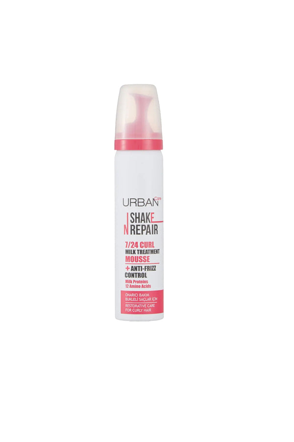 Urban Care Shake N Repair 7/24 Curl Milk Treatment Mousse 150 ml