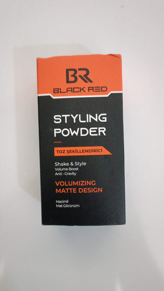 BR Black Red Styling Powder Volumizing Matte Design 20 g