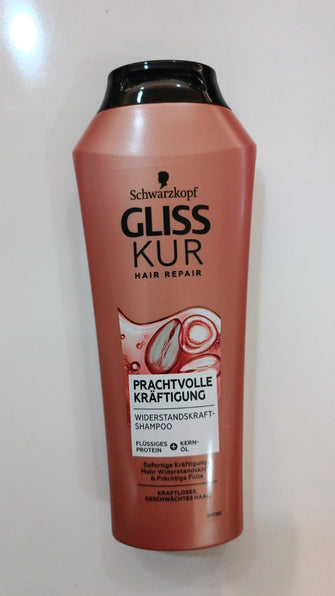 Schwarzkopf Gliss Kur Hair Repair Widerstandskraft Shampoo 250 ml