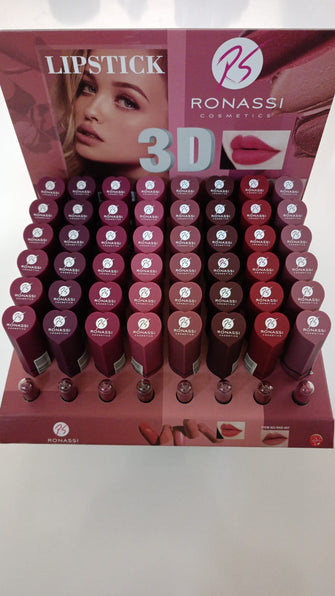 Ronassi Cosmetics Lipsticks with different colors (48 pieces)