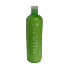 OM SHE Aromatherapy Coconut Oil & Lime Shower Gel 500 ml