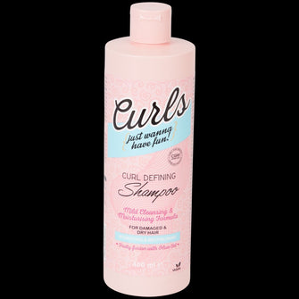 Curls Hydrating & Revitalising Curl Defining Shampoo for Damaged & Dry Hair 400 ml