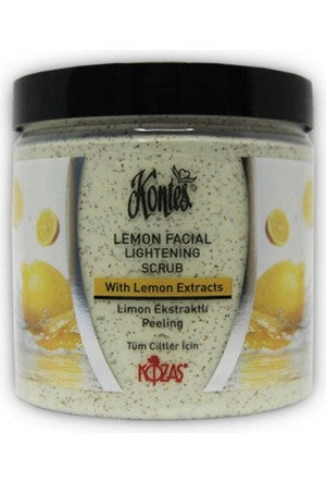 Kontes Lemon Facial Lightening Scrub 250 gr