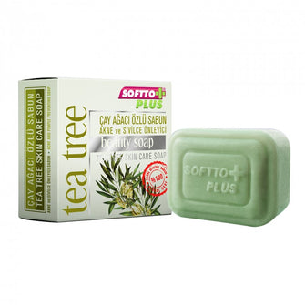 SOFTTO PLUS Tea Tree Extract Acne and Pimple Preventive Soap 100 gr