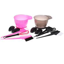 Dye Bowl Comb Brushes Tool Kit Set Tint Hair Care Beauty Tool Set