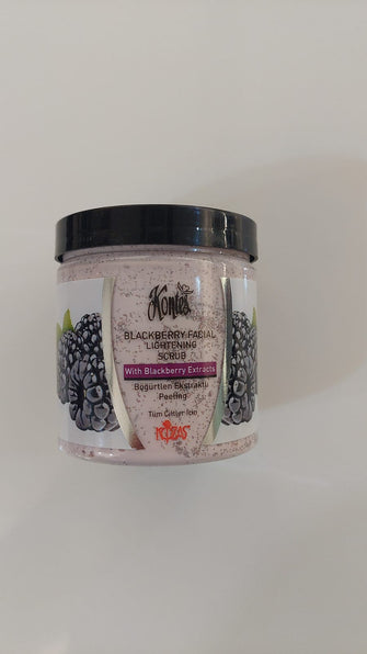 Kontes Blackberry Facial Lightening Scrub 250 gr