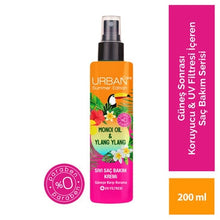 Urban Care Summer Edition Monoi Oil & Ylang Ylang Sunscreen Liquid Hair Care Cream Vegan 200ml