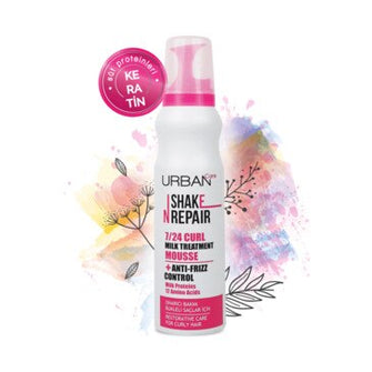 Urban Care Shake N Repair 7/24 Curl Milk Treatment Mousse 150 ml