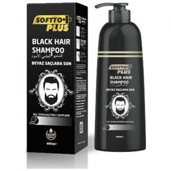 SOFTTO PLUS Black Hair Shampoo 350 ml